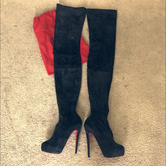 second hand thigh high boots
